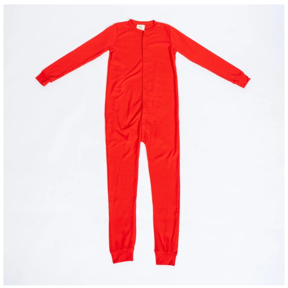 Drake General Store Arborist red waffle Onesie